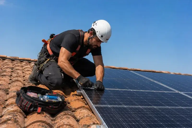 Maintenance et monitoring de panneaux solaires à Palavas-les-Flots